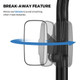 Polaris Ranger XP 1000 Adjustable Break Away Side Mirrors & Seat Cover by Kemimoto
